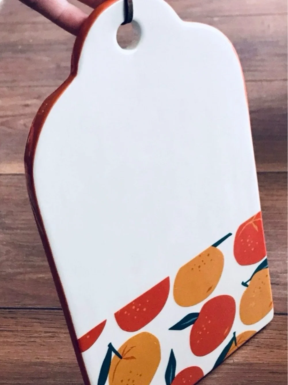 Target Bullseye Retired Ceramic Cheese Board (Citrus) Or Hanging Decor NEW